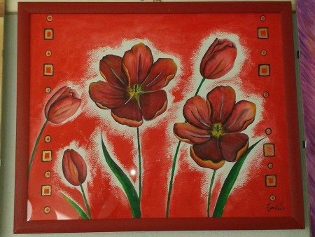 quadro tulipani